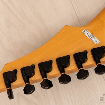 1992 BC Rich Warlock WGR-2X NJ Series White w/ Reverse Headstock & Floyd Rose, Japan image 5