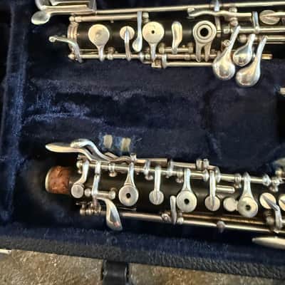 Conn brand wood Oboe with case. Made In USA image 2