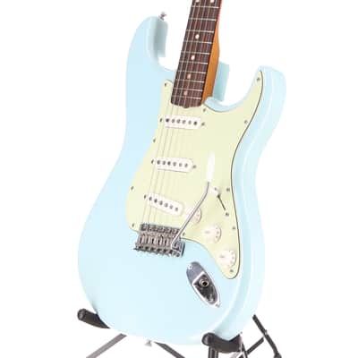 Fender Vintera® II Road Worn® '60s Stratocaster®, Rosewood Fingerboard, Sonic Blue (D3)(65545) (65545) image 4