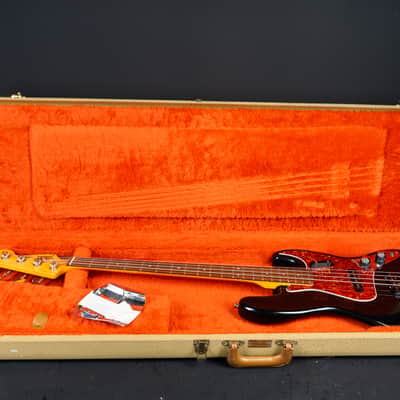 Fender Jazz Bass 62 Stack Knob Reissue ! 1992 - Black image 15
