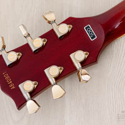 1984 Greco Mint Collection EG500C Custom Vintage Guitar Cherry Sunburst w/ Screamin PAFs, Japan Fujigen image 5
