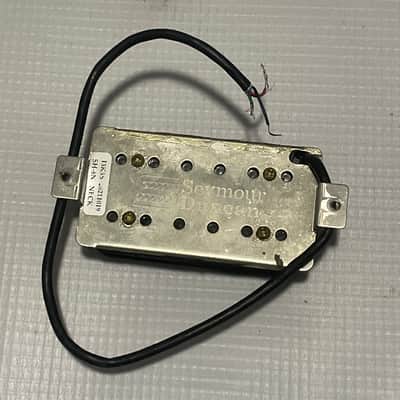 2021 Model USA Seymour Duncan SH8N Invader Black Neck Humbucker Guitar Pickup 7.33k image 3