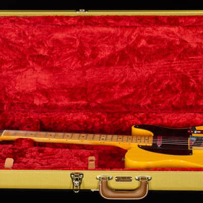 Fender 75th Anniversary Vintera Road Worn 1951 Telecaster Maple Fingerboard Butterscotch Blonde (450) image 7