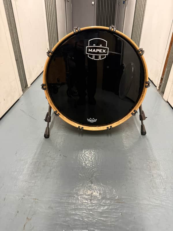 Mapex Saturn V - Natural Mapla Burl 18 x 22 image 1