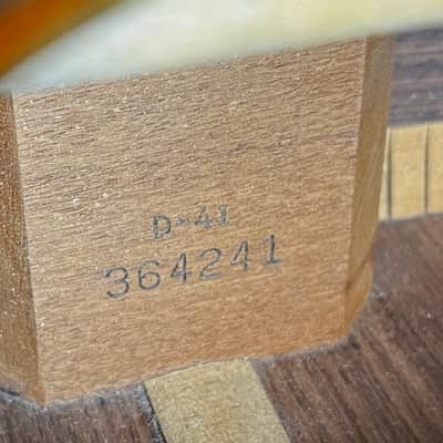 1975 Martin D-41 Natural Exceptional image 15