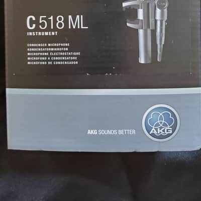 AKG C518 ML Cardioid Condenser Instrument Microphone 2017 - Present - Black image 18