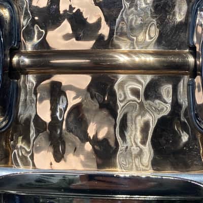 Tama - 5.5x14" Hammered Bronze Snare Drum 2000s image 9