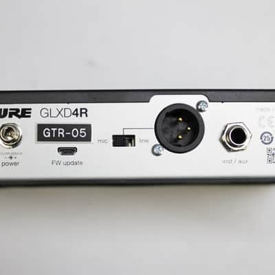 Shure GLXD Z2 Wireless Guitar System - Receiver & Transmitter - Black **Includes Power Supply & Antenna**used** image 5