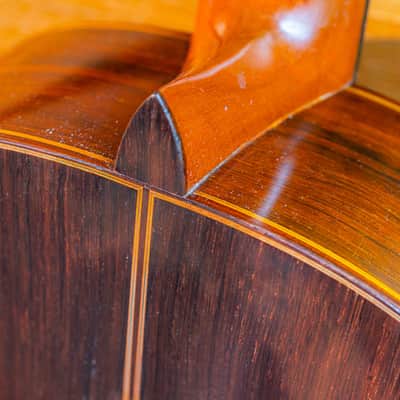 Masaru Kohno No.10 1968 SP/BRZ Rare Brazilian Rosewood, Paris Gold Medal Era image 4