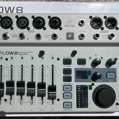 Behringer FLOW 8 Bluetooth Controlled 8-Input Digital Mixer 2020 - Present - Grey image 3
