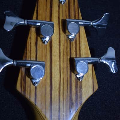 Alembic Persuader 1987 Zebrawood Top / Mahogany Body image 7