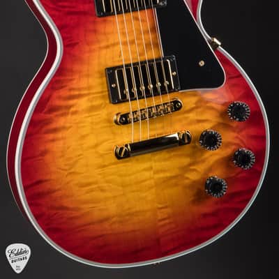 Gibson Custom Shop Dealer Select Les Paul Custom 5A Quilt "Tree Of Life" Fireburst #CS601367 image 6