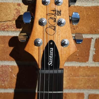 PRS SE CU2SH Custom Santana-Santana Yellow image 7