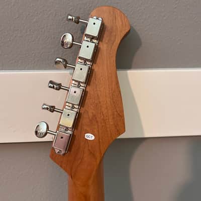 Harley Benton JA-60 CC Vintage Series Offset Left-Handed 2020s - Vintage White image 7