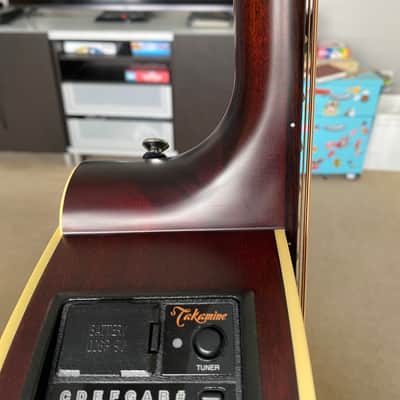 Takamine ETN10C-TBS Satin Tobacco Burst image 13