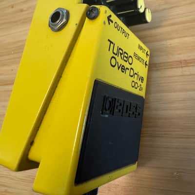 Boss OD-2R Turbo OverDrive (Silver Label) 1994 - 1997 - Yellow image 1