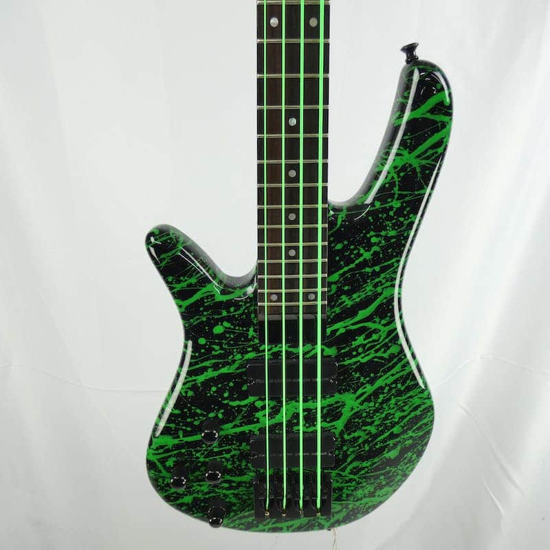 Used ZON SONUS STANDARD LEFTY ALIEN BLOOD Bass Guitars Custom Graphics image 1