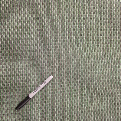 Vintage Amplifier Speaker Grill Cloth - Green/Silver image 2