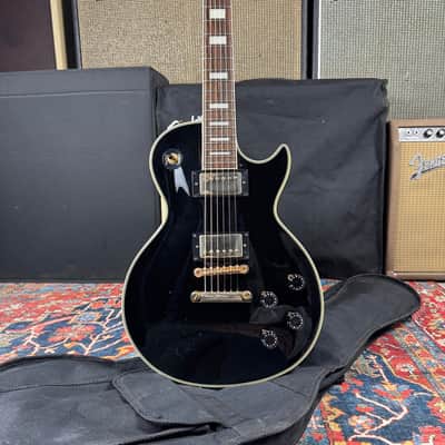 *Video* Fernandes/Burny RLC-55 Les Paul Custom Black - 1998 image 10