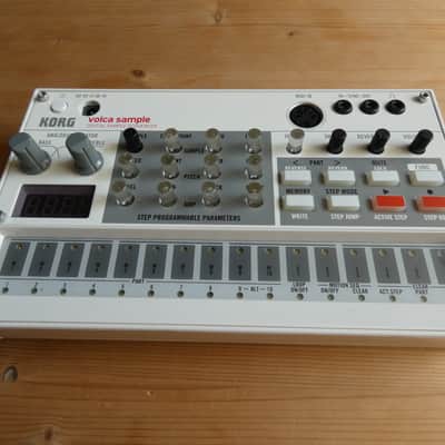Korg Volca Sample Digital Sample Sequencer 2010s - White image 7