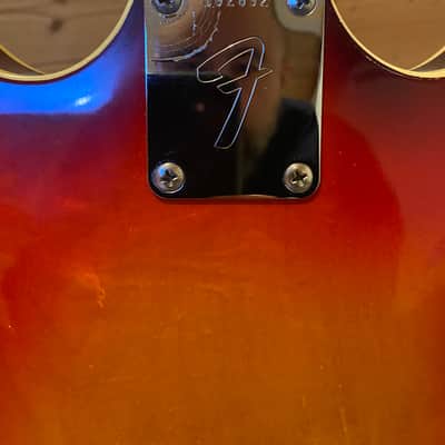 Fender Coronado II with Maple Fretboard 1966 - 1972 - Sunburst image 3