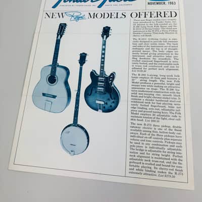 Fender Facts Newsletter – November 1963 (Issue No. 5)