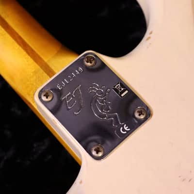 Fender Eric Johnson Signature Blonde White 2007 Custom relic image 9