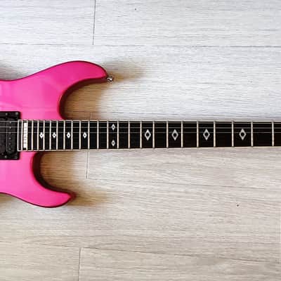 Kramer Glide B-6 (ESP made) end 1988 - 2nd half 1989 Flip Flop Magenta Metallic image 1