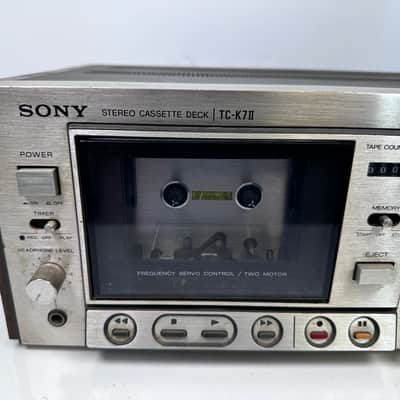 Vintage 1978 Sony TC-K7II 2-head Stereo Cassette Deck ~ Japan | Reverb