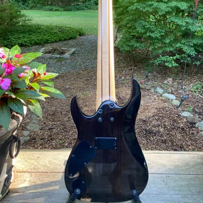 Ibanez RGA8QM-TGB Standard 2011 - Trans Black - EMG 808X Upgrades image 3