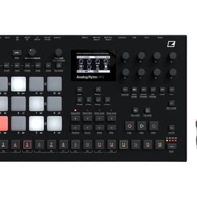 Elektron Analog Rytm MKII - Black incl. 1x Cordial EU 3 PP - Bundle Set image 14