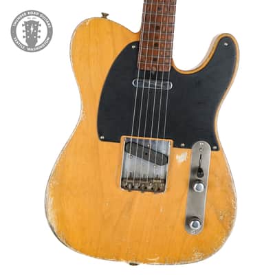 New Fender Custom Shop Andy Hicks Masterbuilt 1951 Nocaster Heavy Relic Nicotine Aged Butterscotch Blonde image 1