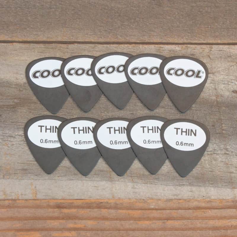Cool Thin 0.6mm Area 52 Alien Skin-Grip Set of 10 Picks image 1