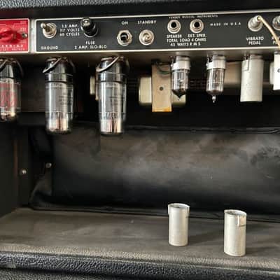 Fender Bandmaster Reverb Ca 1976 - Siverface Bild 4