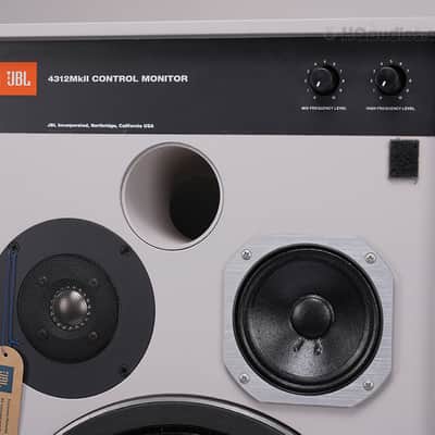 JBL 4312 MkII Control Monitor Speaker Pair – Grey – Restored – 1-Year Warranty image 12