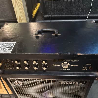 Plush 1060-S Royal Bass Vintage Tube Amplifier Serviced & Ready image 3
