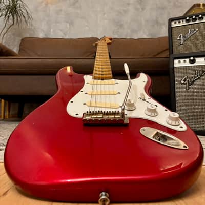 Fender Stratocaster David Gilmour Candy Apple Red Relic 7.2lbs w/ Fender Case imagen 1