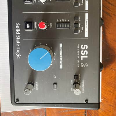 Solid State Logic SSL 2 USB Audio Interface 2020 - Present - Black image 1
