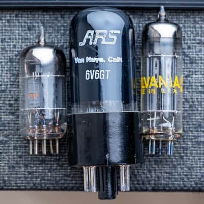 1963 Silvertone 1481 Vintage Tube Amp Class A 1x8, 100% Original image 16