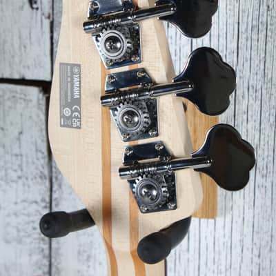 Yamaha BB434 BB400 Series Bass 4 String Electric Bass Guitar Ice Blue image 12