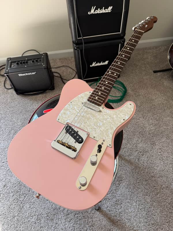 Fender Telecaster LTD ADDITION 2018-2020 - Vintage Shell Pink Nitrocellulose image 1