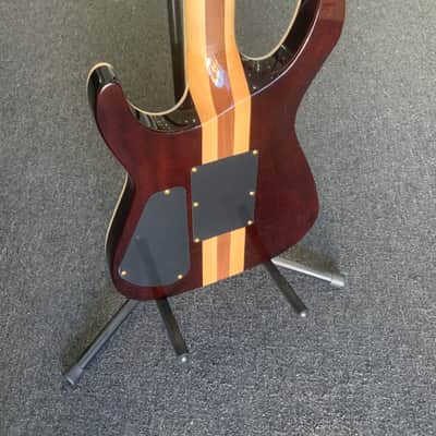 Jackson Pro Plus Series Soloist SLA3Q 2023 - Present - Amber Tiger Eye *B-Stock* image 5