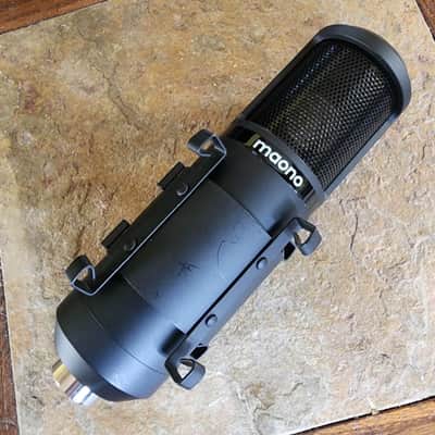 MAONO USB desktop podcast mic - blk image 1