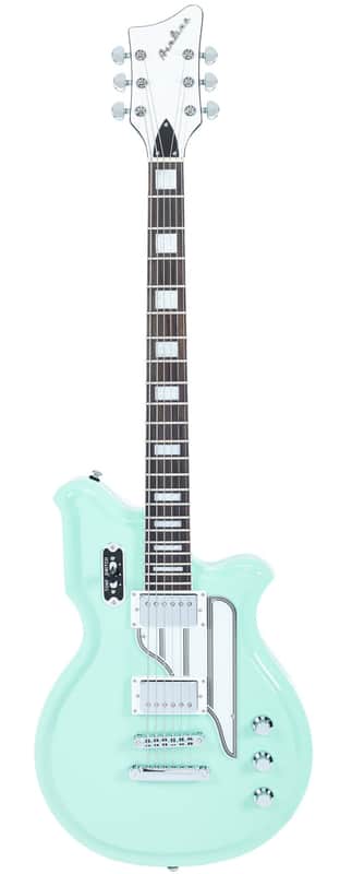 Airline Map STD Seafoam Green image 1
