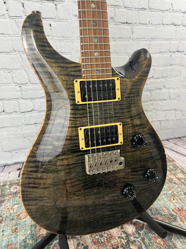 PRS CE 24 Alder Maple Top 1990 - Dark Blue image 1