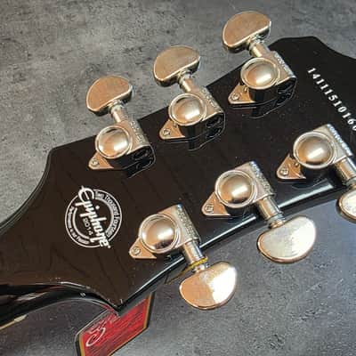 2014 Epiphone Joe Bonamassa Les Paul Standard Pelham Blue Limited Edition Signature Guitar Signed COA Gibson USA Burstbucker PAF pickups Lifton Case '59 1959 Neck Profile Long Tenon CASE QUEEN TIME CAPSULE image 24