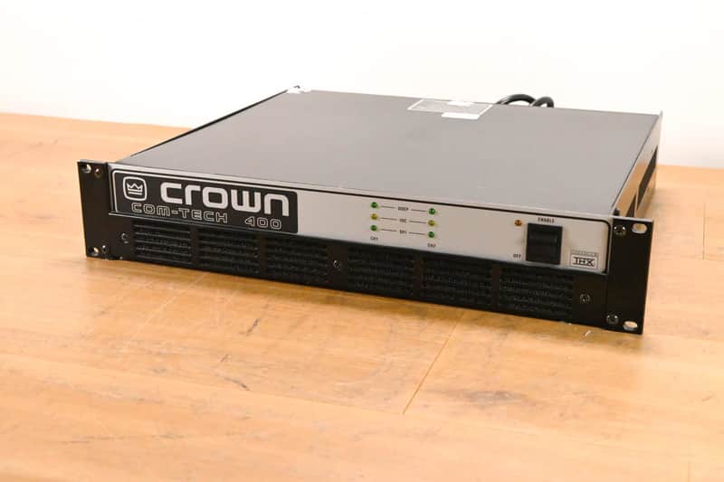 Crown Com-Tech 400 2-Channel Power Amplifier CG01ZTY image 1