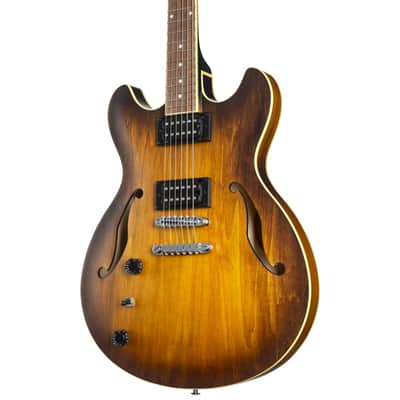 Ibanez Artcore AS53L-TF Lefthand Tobacco Flat - Lefthand Semi Acoustic Guitar image 7