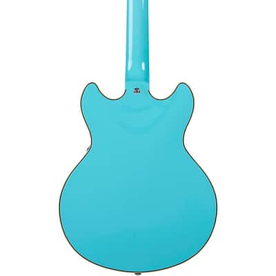 D'Angelico Premier Mini DC, Sky Blue Sky Blue image 9