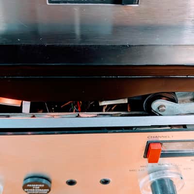 ReVox Vintage A77 - 4 track; [VERY GOOD CONDITION!], serviced ($670!!), original cover, Revox takeup reel, Revox 10.5 reel, original manual, extra tapes! image 9